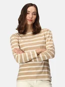 Koszulki i topy damskie - Regatta Koszulka "Federica" w kolorze beżowym - miniaturka - grafika 1