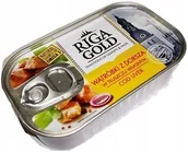 Konserwy i dania rybne - Riga Gold wątróbki z dorsza w tłuszczu własnym 121 - miniaturka - grafika 1