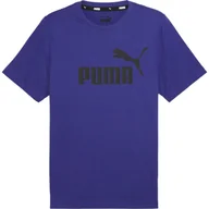 Koszulki sportowe męskie - Koszulka sportowa męska Puma Essential Logo - miniaturka - grafika 1
