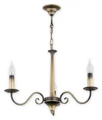 Lampy sufitowe - Lemir Asti żyrandol 3 pł. / patyna O2893 W3 PAT - miniaturka - grafika 1