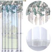 Firany - Firana Gotowa 140X250 Woal Barwiona Wzór Na Żabki - miniaturka - grafika 1