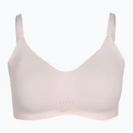 Bielizna sportowa damska - Biustonosz treningowy Nike Alate Minimalist Light-Support light soft pink/stone mauve/pink oxford WYSYŁKA W 24H 30 DNI NA ZWROT - miniaturka - grafika 1
