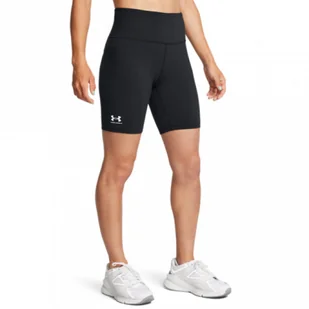 Damskie kolarki basic Under Armour Campus 7in Short - czarne - Spodenki damskie - miniaturka - grafika 1