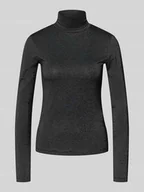 Koszulki i topy damskie - Golf o kroju slim fit z mieszanki wiskozy model ‘LAVA GLITTER’ - miniaturka - grafika 1