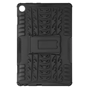 Odporna na wstrzasy obudowa Lenovo Tab M10 Gen 3, bi-material z podstawka - czarna - Etui do tabletów - miniaturka - grafika 1