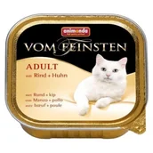 Mokra karma dla kotów - Animonda Vom Feinsten Classic Cat smak: wołowina i kurczak 100g - miniaturka - grafika 1