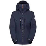 Kurtki i kamizelki sportowe damskie - Kurtka damska Mammut Taiss HS Hooded Jacket Rozmiar: L / Kolor: ciemnoniebieski - miniaturka - grafika 1