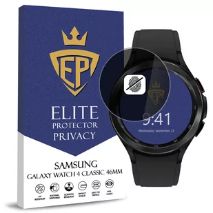 FOLIA 5D PRYWATYZUJĄCA SZKŁO ANTI-SPY DO SAMSUNG WATCH 4 CLASSIC 46MM - Akcesoria do smartwatchy - miniaturka - grafika 1