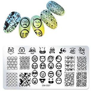 Blaszka Płytka do Stempli do zdobienia Paznokci - Ozdoby do paznokci - miniaturka - grafika 34