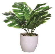 Dekoracje domu - Jumi Monstera sztuczna w doniczce 25 cm - miniaturka - grafika 1