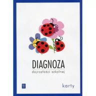 Powieści i opowiadania - BIELA AGNIESZKA Diagnoza dojrzałości szkolnej Karty pracy Sześciolatek - miniaturka - grafika 1