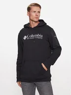 Bluzy męskie - Columbia Bluza CSC Basic Logo II Hoodie 1681664 Czarny Regular Fit - miniaturka - grafika 1