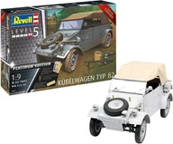 Kolekcjonerskie modele pojazdów - Revell Niemiecki samochód terenowy Volkswagen Typ 82 Kübelwagen 03500 - miniaturka - grafika 1