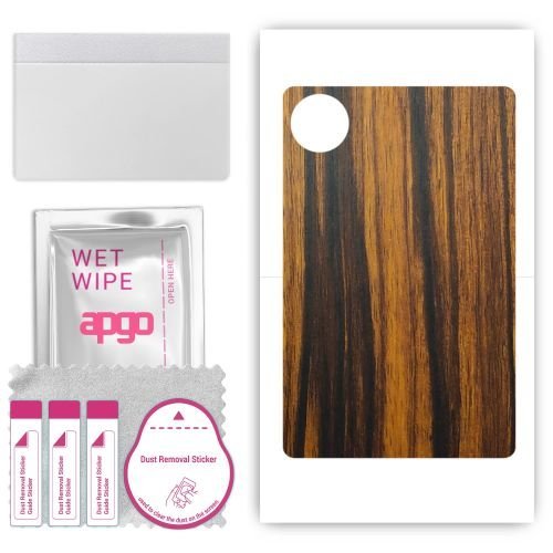 folia naklejka skórka strukturalna na TYŁ do Vivo Pad Air - Drewno Tygrysie - apgo SKINS