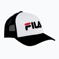 Czapki damskie - Czapka z daszkiem FILA Beppu black beauty/bright white - miniaturka - grafika 1