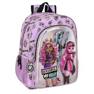 Monster High Best Boos elastyczny plecak 42cm - Plecaki szkolne i tornistry - miniaturka - grafika 1
