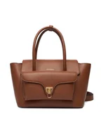 Torebki damskie - Coccinelle Torebka T8A Coccinelledouble Beat E1 T8A 18 02 01 Brązowy - miniaturka - grafika 1