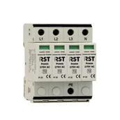 Inne akcesoria audio-wideo - Ogranicznik przepięć RST Power T2 4+0 275V AC - miniaturka - grafika 1