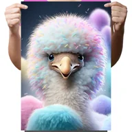 Zabawki kreatywne - Haft Diamentowy Diamond Painting,DIAMENTOWY MALARZ,Obraz DIY 5D,Mozaika Diamentowa 30x40, Struś - miniaturka - grafika 1