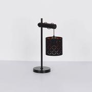 Lampy stojące - Lampa stołowa Clarke z kloszem tekstylnym - miniaturka - grafika 1