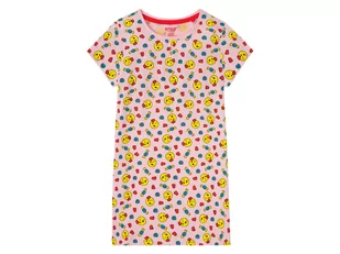 Piżama (t-shirt + szorty) lub koszula nocna dziewczęca z biobawełny (134/140, Różowy) - Piżamy dla dziewczynek - miniaturka - grafika 1