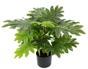 Flair Flower Sztuczna roślina filofobowa w doniczce, Real Touch, roślina pokojowa, sztuczna roślina dekoracyjna, zielone jedwabne kwiaty, roślina biurowa, sztuczne drzewo, monstera, sztuka, kwiat - Sztuczne kwiaty - miniaturka - grafika 1