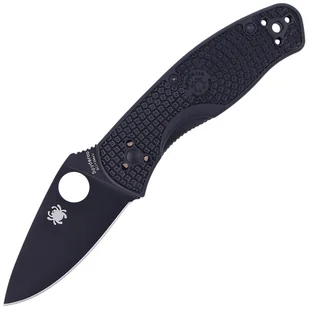 Nóż składany Spyderco Persistence Lightweight, Black Blade Plain 8Cr13MoV (C136PBBK) - Noże - miniaturka - grafika 1