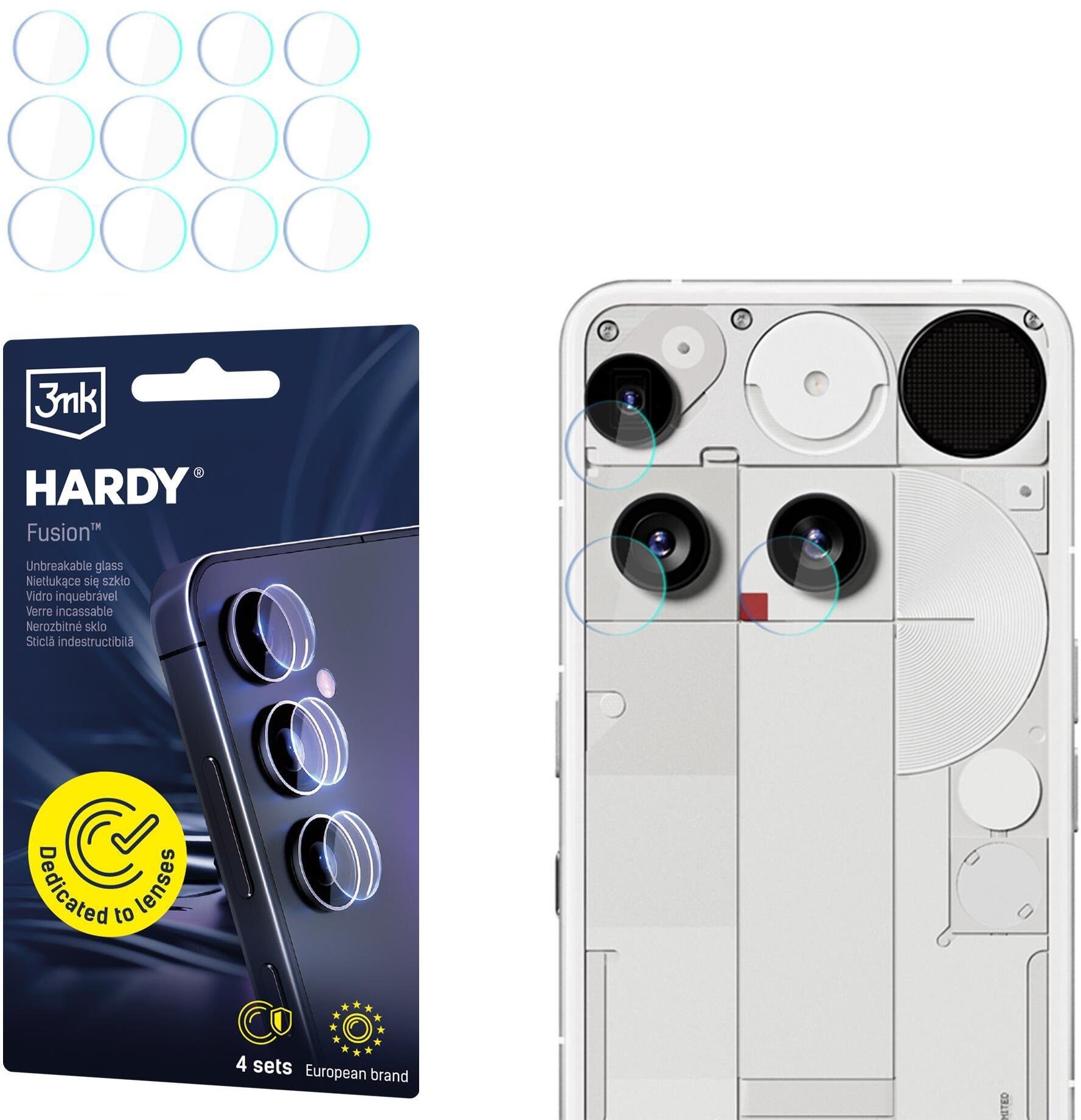3MK Nothing Phone 3 - 3mk Hardy Fusion Lens Protection