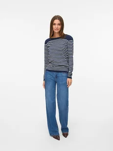 Vero Moda Sweter w kolorze granatowym - Swetry damskie - miniaturka - grafika 1