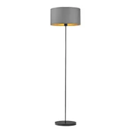 Lampy stojące - Szara lampa podłogowa w stylu glamour WERONA GOLD - miniaturka - grafika 1