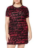 Sukienki - Desigual Damska sukienka Vest_trazos Casual, czarny, XS - miniaturka - grafika 1