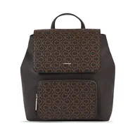 Plecaki - Plecak Calvin Klein Ck Must Campus Backpack -Mono K60K611537 Brown Mono 0HD - miniaturka - grafika 1