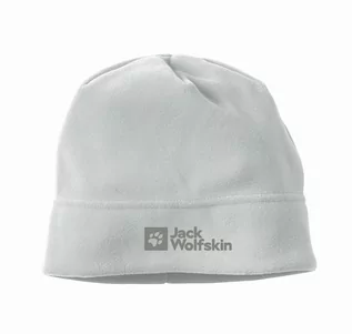 Czapki męskie - Czapka polarowa Jack Wolfskin REAL STUFF BEANIE cool grey - ONE SIZE - grafika 1