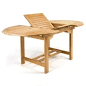 Stoły - Garth Teak rozkładany stół ogrodowy - miniaturka - grafika 1