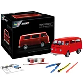 Kolekcjonerskie modele pojazdów - Revell Kalendarz adwentowy "VW T2 Bus" - 10+ - miniaturka - grafika 1