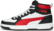 Sneakersy męskie - Sneakersy męskie Puma Rebound Joy White-For All wysokie za kostkę (374765-22) - miniaturka - grafika 1