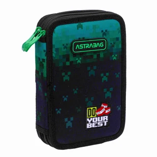 Piórnik podwójny bez wyp Astrabag Do Your Best Ac2 - Piórniki - miniaturka - grafika 1