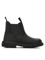 Buty dla dziewczynek - Geox Botki J Shaylax Girl J36EXB 00045 C9999 S Czarny - miniaturka - grafika 1