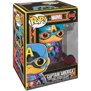 Funko POP! Marvel, figurka kolekcjonerska, Captain America, Specjalna Edycja, 648 - Figurki kolekcjonerskie - miniaturka - grafika 1