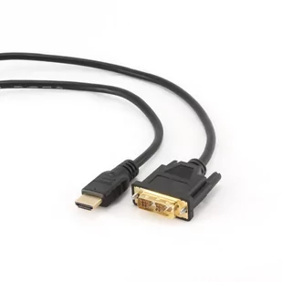 Gembird Kabel do monitora HDMI/DVI-DM (18+1)5 m CC-HDMI-DVI-15 - Kable komputerowe i do monitorów - miniaturka - grafika 1