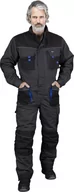 Odzież robocza - Reis, Kombinezon ochronny, ocieplany stalowo-czarno-niebieski, rozmiar XXL - miniaturka - grafika 1