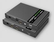 Inne akcesoria audio-wideo - Techly 361629 KVM Extender HDMI/USB po skrętce Cat6A/7 4K 60Hz do 70m | 361629 - miniaturka - grafika 1