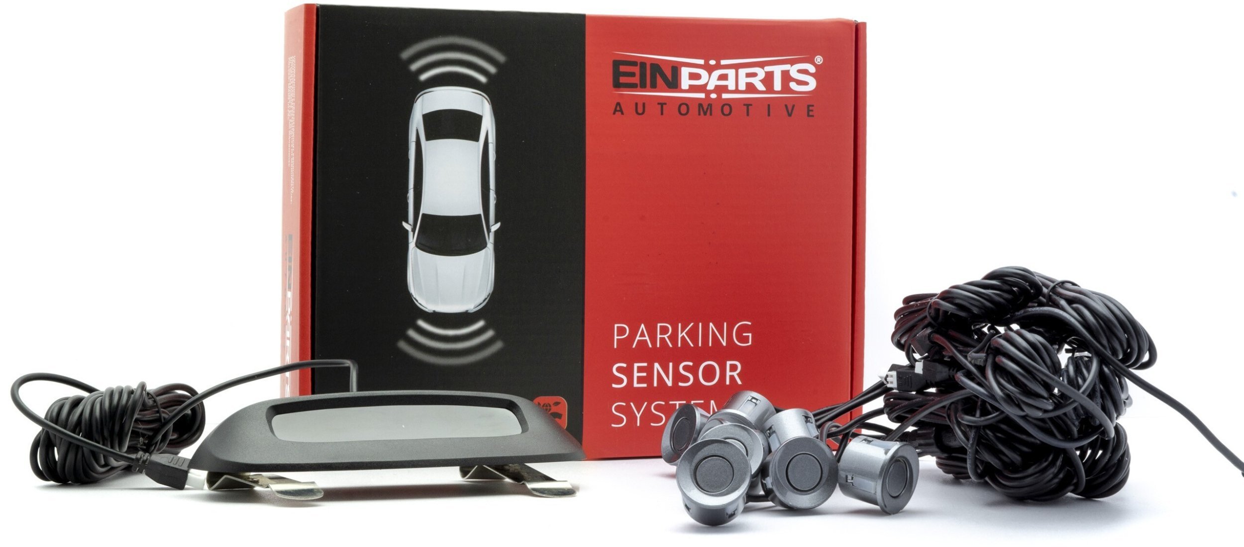Einparts Automotive EINPARTS ZESTAW CZUJNIKÓW PARKOWANIA 8 SENSORY DO SAMOCHODÓW