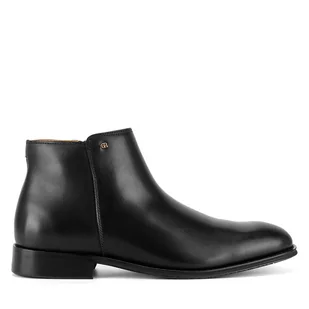 Kozaki Gino Rossi FABIO-04 124 AM Czarny - Botki męskie - miniaturka - grafika 1