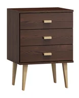 Dom i wnętrze OUTLET - Outlet - Komoda sosnowa drewniana Venuci nr1 59 cm 3s - miniaturka - grafika 1