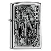 Trafika - Zapalniczka Zippo Motor Parts Emblem 3D Benzynowa - miniaturka - grafika 1