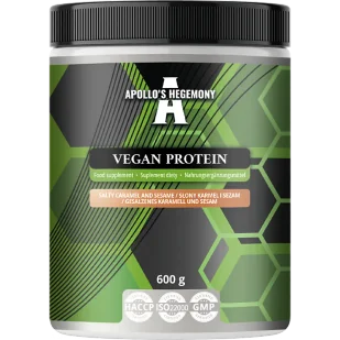 APOLLO'S HEGEMONY VEGAN PROTEIN BIAŁKO WEGAŃSKIE Z DODATKAMI 600 GRAM - Odżywki białkowe - miniaturka - grafika 1