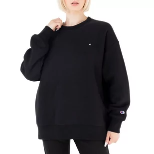 Bluza Champion Honeydew Minimal Oversized Reverse Weave Sweatshirt 116241-KK001 - czarna - Bluzy sportowe damskie - miniaturka - grafika 1