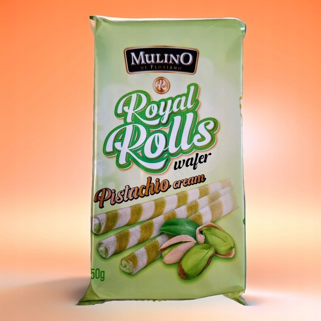 Mulino Rurka z nadzieniem pistacjowym 150 g