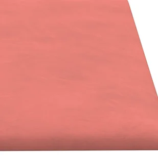 Lumarko Panele ścienne, 12 szt., różowe, 60x15 cm, aksamit, 1,08 m² - Panele ścienne i boazeria - miniaturka - grafika 7